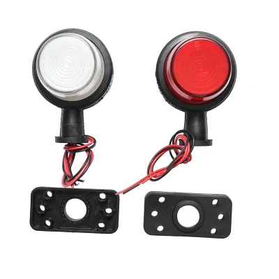 Lampa laterala gabarit rotativa LED NEON 12-24V, rosu-alb FR0238 Breckner Germany