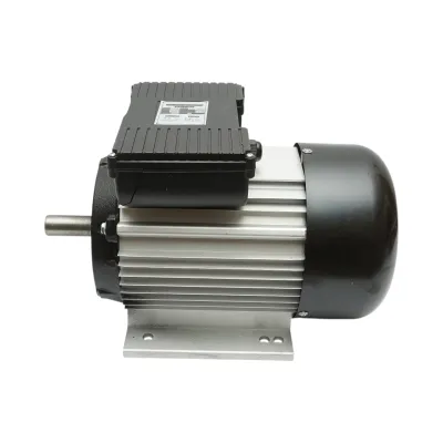 Motor electric monofazat 4KW, 220V, turatie 2800rpm, carcasa aluminiu Breckner Germany - imagine 2