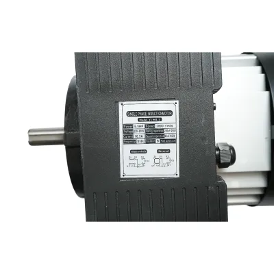 Motor electric monofazat 4KW, 220V, turatie 2800rpm, carcasa aluminiu Breckner Germany - imagine 6