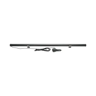 Bara LED stroboscopica galbena 82cm, 60W, 10-30V, 15 moduri iluminare - imagine 2