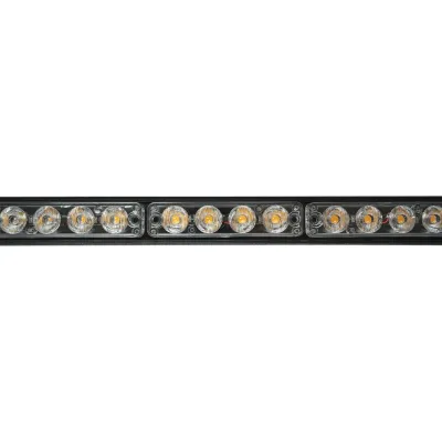 Bara LED stroboscopica 12V, 32W, 5 culori, carcasa aluminiu 860x80x30mm - imagine 5