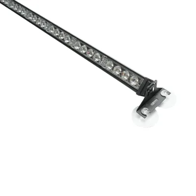 Bara LED stroboscopica 12V, 32W, 5 culori, carcasa aluminiu 860x80x30mm - imagine 4