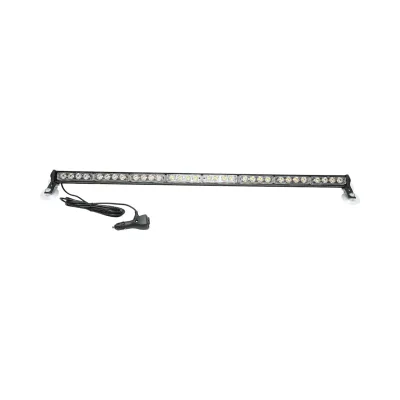 Bara LED stroboscopica 12V, 32W, 5 culori, carcasa aluminiu 860x80x30mm