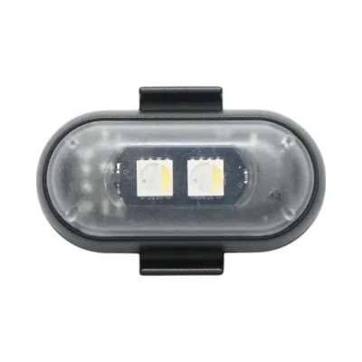 Set 10 lampi LED RGB stroboscopice cu telecomanda, 10 moduri, 8 culori, baterie litiu 110mAh reincarcabila USB-C IP65 - imagine 6