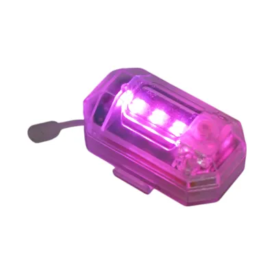 Lampa LED RGB stroboscopica cu telecomanda, 10 moduri, 8 culori, baterie litiu 150mAh reincarcabila USB-C IP65 - imagine 13