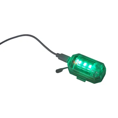 Lampa LED RGB stroboscopica cu telecomanda, 10 moduri, 8 culori, baterie litiu 150mAh reincarcabila USB-C IP65 - imagine 10