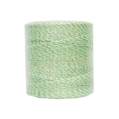 Rola fir verde fluorescent-alb fi 2.5mm 3x0.2mm SS, 1x0.25mm Cu, 1000m gard electric Baisan - imagine 3