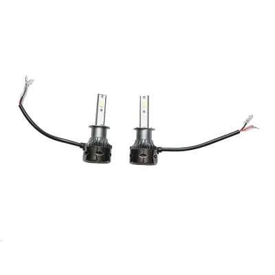 Set 2 becuri auto LED H1, 27W, 12V lumina alb rece - imagine 3