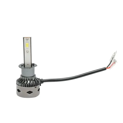 Set 2 becuri auto LED H1, 27W, 12V lumina alb rece - imagine 5