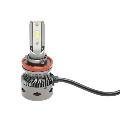 Set 2 becuri auto LED H11, 27W, 12V lumina alb rece - imagine 5