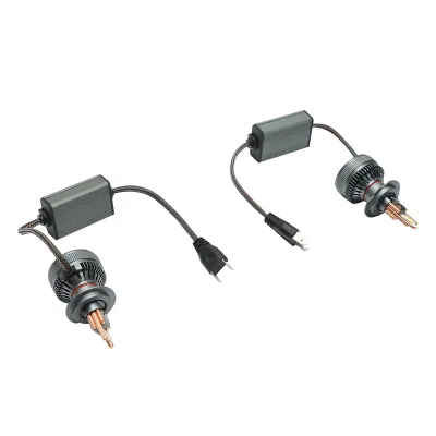 Set 2 becuri auto LED H7, 60W, 12-36V lumina alb rece - imagine 5
