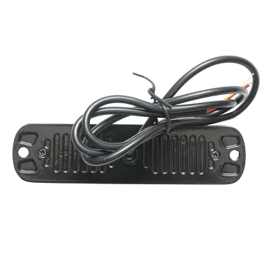 Lampa gabarit LED 12-24V, 10W, galben, 10 LED-uri 110x30x10mm - imagine 4
