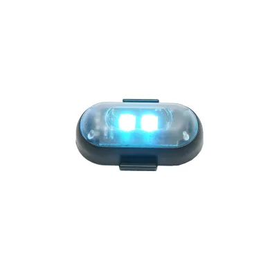 Set 6 lampi LED RGB stroboscopice cu telecomanda, 10 moduri, 8 culori, baterie litiu 110mAh reincarcabila USB-C IP65 - imagine 5