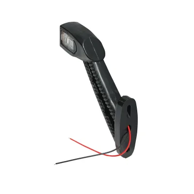 Set Lampi gabarit laterale LED cu brat 24V, rosu-alb-galben - imagine 4