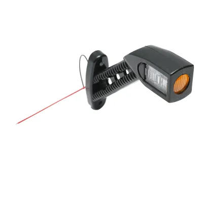 Set Lampi gabarit laterale LED cu brat 24V, rosu-alb-galben - imagine 3