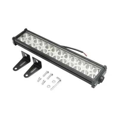 Lampa LED tip bara 12-24V, 72W, 24 LED-uri cu accesorii de prindere 320x63x37mm - imagine 2