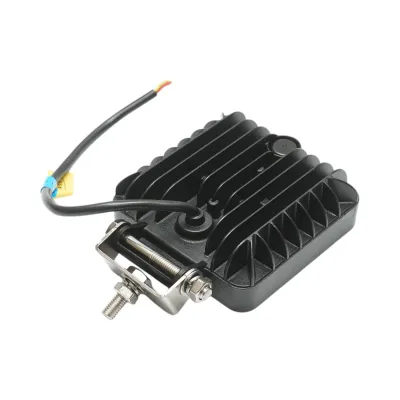 Proiector patrat LED cu DRL 9-80V, 36W alb-galben, carcasa aluminiu 103x103x38mm IP67 Breckner Germany - imagine 3