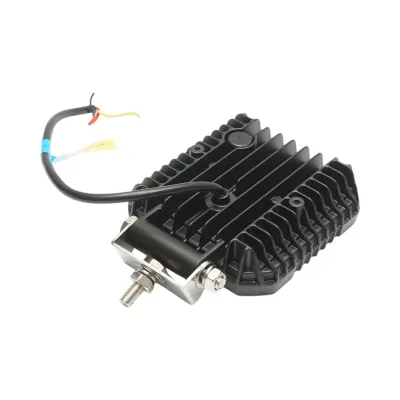 Proiector patrat LED cu DRL 9-80V, 17W alb-galben, carcasa aluminiu 107x107x33mm IP67 Breckner Germany - imagine 3