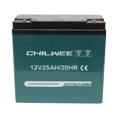 Baterie VRLA plumb-acid 12V 25Ah, 20HR cu grafen 6-DZF-20 pentru vehicule electrice 180x75x170mm Chilwee