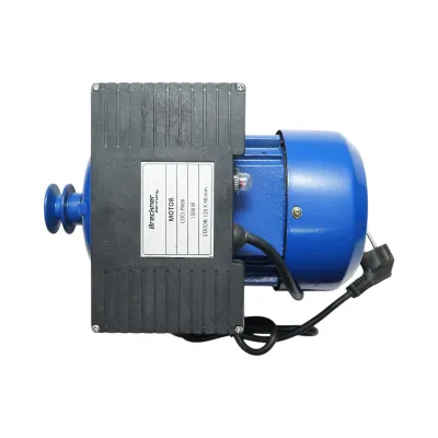 Motor electric monofazat 1.5KW, 220V cu protectie termica, stator 120x90mm Breckner Germany - imagine 7