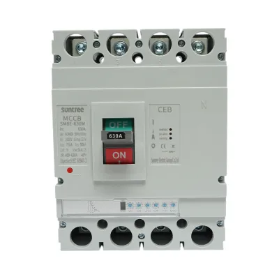 Intrerupator automat de putere MCCB 400V AC, 4P 630A, SM8E-630M Suntree
