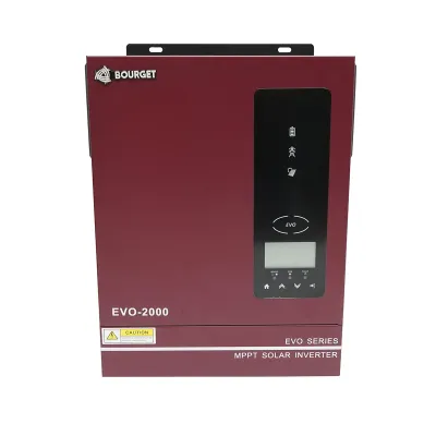 Invertor solar hibrid 1.6kW, 12V, MPPT 80A, monofazic, OFF-GRID, EVO-2000 Bourget