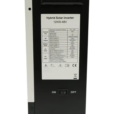 Invertor solar hibrid 12kW, 48V, MPPT 160A, monofazic OFF-GRID Bourget - imagine 6