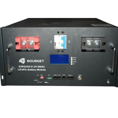 Baterie stocare LiFePO4 15.36kWh, 51.2V, 300Ah cu BMS, deep cycle, display LCD, conexiune in paralel 722x480x244mm Bourget - imagine 5