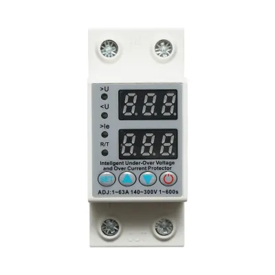 Releu digital monofazic 63A, 220V pentru monitorizare si protectie subtensiune, supratensiune AVP-63A Longroad