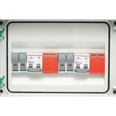 Tablou sigurante echipat 10KW DC sistem fotovoltaic 2 stringuri ON/OFF GRID IP65 Breckner Germany - imagine 3