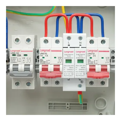 Tablou sigurante echipat DC/AC 3kW-5kW cu protectie la baterii de 125Ah pentru invertoare ON/OFF Grid prosumator IP66 Breckner Germany - imagine 9