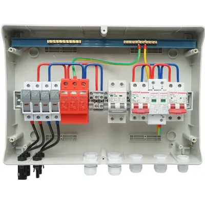 Tablou sigurante echipat DC/AC 3kW-5kW cu protectie la baterii de 125Ah pentru invertoare ON/OFF Grid prosumator IP66 Breckner Germany - imagine 7