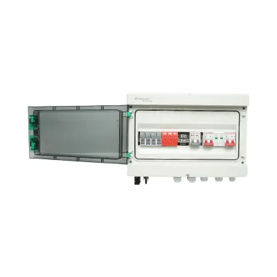 Tablou sigurante echipat DC/AC 3kW-5kW cu protectie la baterii de 125Ah pentru invertoare ON/OFF Grid prosumator IP66 Breckner Germany