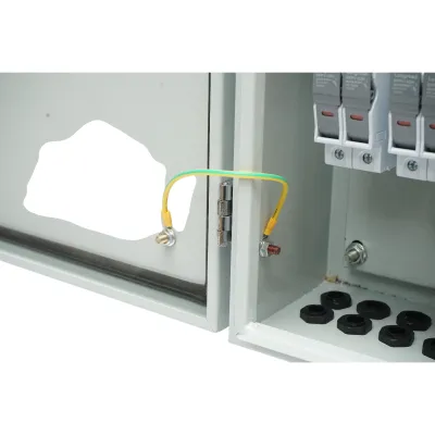 Tablou sigurante de protectie echipat 380V pentru sisteme fotovoltaice 20-30KW DC/AC cu 6 siruri/stringuri IP65 - imagine 7