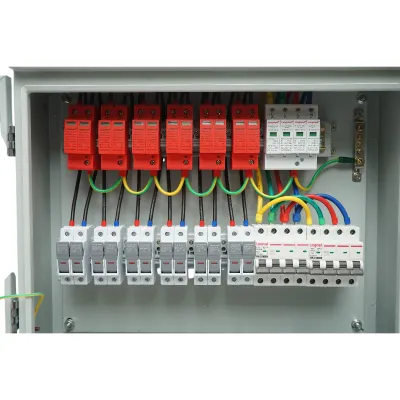 Tablou sigurante de protectie echipat 380V pentru sisteme fotovoltaice 20-30KW DC/AC cu 6 siruri/stringuri IP65 - imagine 4