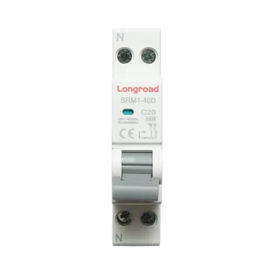 Siguranta automata bipolara 1P+N, 20A, 4.5kA Longroad