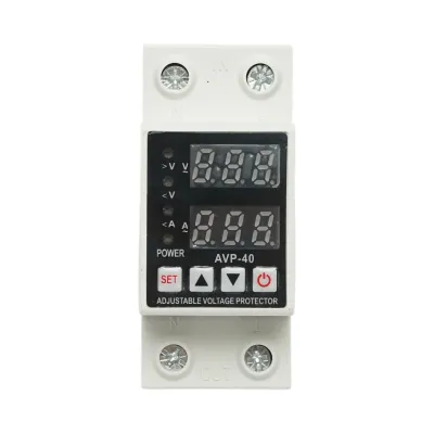 Releu digital monofazic 40A, 230V pentru monitorizare si protectie subtensiune, supratensiune AVP-40A Longroad