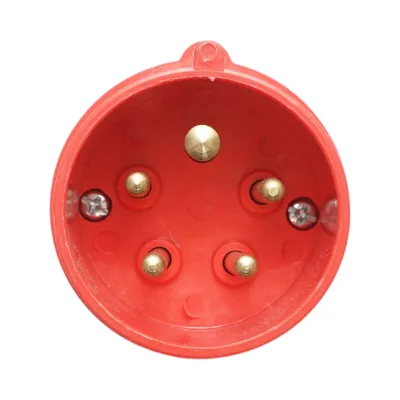 Stecher, fisa pentru priza industriala trifazata 16A, 415V, IP44, 6H Breckner Germany - imagine 4