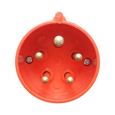 Stecher, fisa pentru priza industriala trifazata 32A, 415V, IP44, 6H Breckner Germany - imagine 4