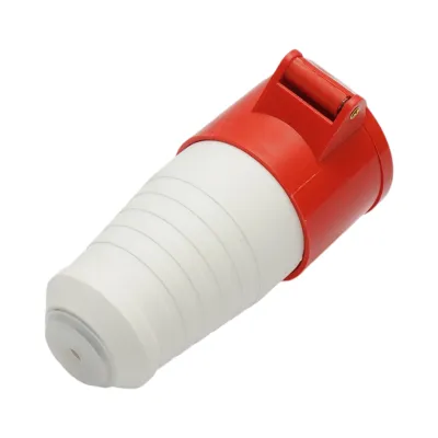 Priza industriala trifazica mobila 16A, 415V, IP44, 6H Breckner Germany - imagine 3