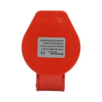 Priza industriala trifazica mobila 16A, 415V, IP44, 6H Breckner Germany - imagine 5