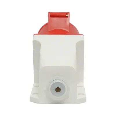 Priza industriala aparenta trifazica 32A, 380V, IP44, 6H Breckner Germany - imagine 6