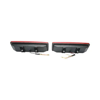 Set lampi spate camion DAF 24V stanga-dreapta 412x129x70mm Breckner Germany - imagine 2
