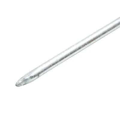 Tarus, electrod impamantare galvanizat 1220mm, D13mm pentru gard electric Breckner Germany - imagine 2