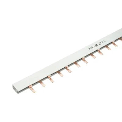 Pieptene, busbar monofazic 1m, 2P, 63A, 56 module pentru alimentare sigurante automate Longroad