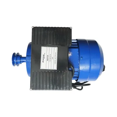 Motor electric monofazat 3KW, 220V cu protectie termica, stator 145x90mm Breckner Germany - imagine 7