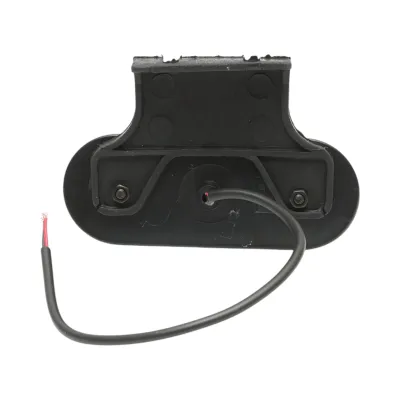 Lampa gabarit laterala ovala LED 24V galbena cu suport 118x46x19mm Breckner Germany - imagine 3