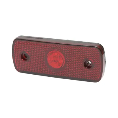 Lampa gabarit laterala slim LED 12-24V rosie 108x43.5x12mm Breckner Germany - imagine 2