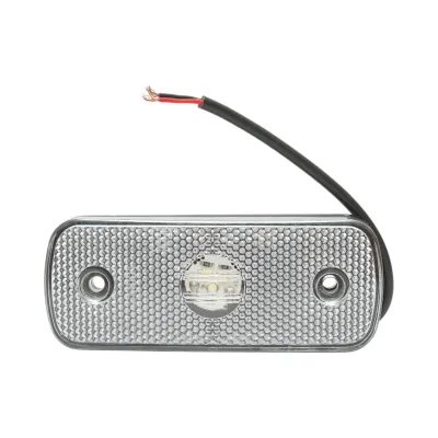 Lampa gabarit laterala slim LED 12-24V alba 108x43.5x12mm Breckner Germany
