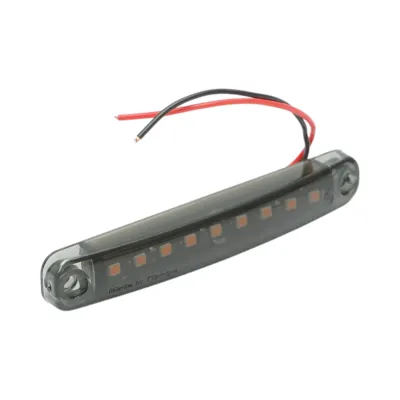 Lampa gabarit laterala slim LED 12-24V galben fumuriu 100x15x10mm FR0176 - imagine 4